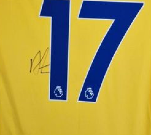 ALEX IWOBI - SIGNERT DRAKT MED EKTEHETSBEVIS/COA