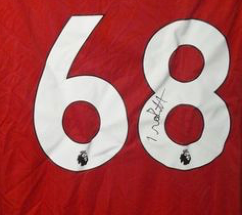 ISAK HANSEN AAROEN - SIGNERT DRAKT MED EKTEHETSBEVIS/COA