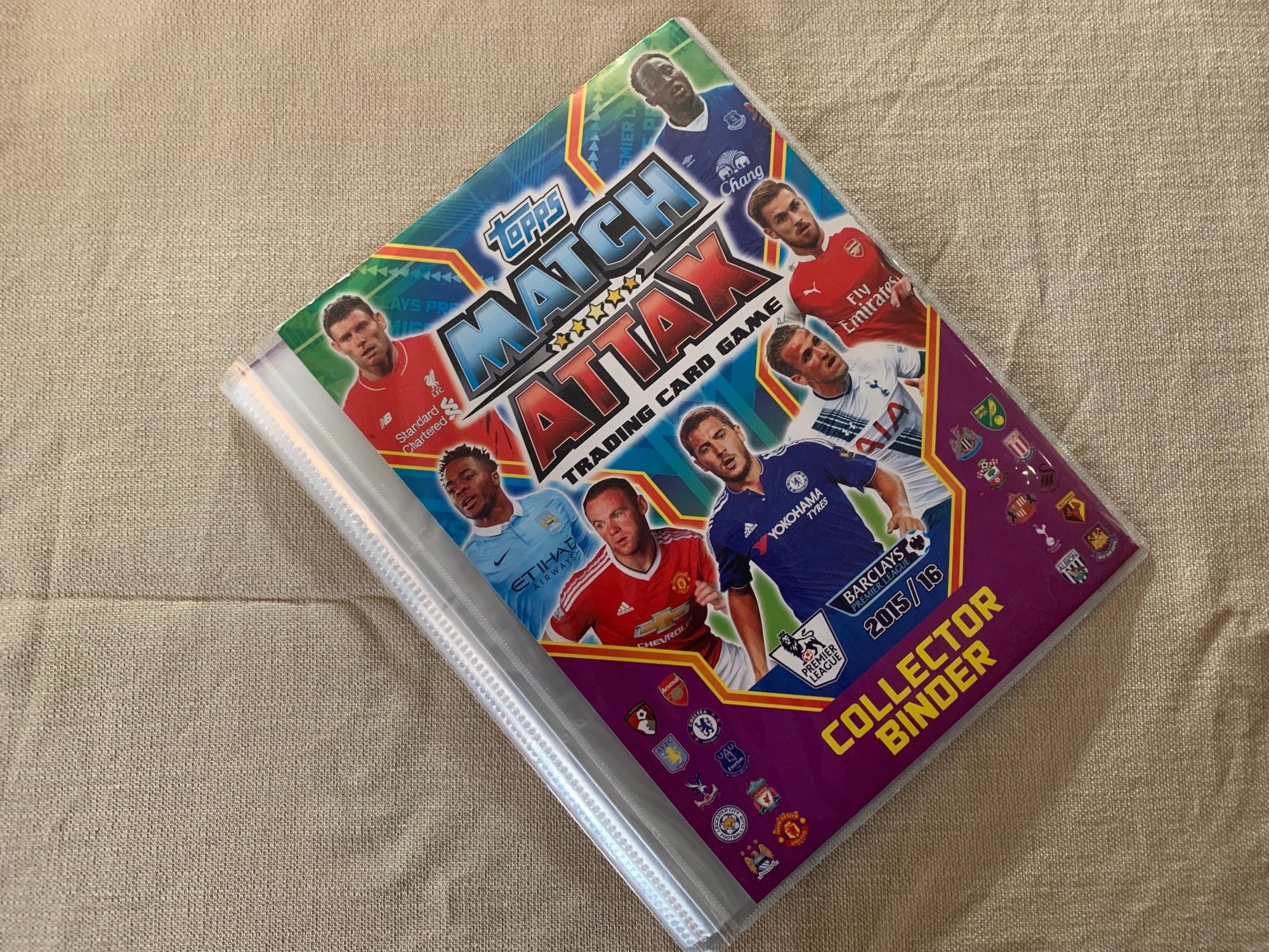 TOPPS MATCH ATTAX 2015/16 - ORGINAL SAMLEPERM - MED  PERSONLIG RABATTKODE