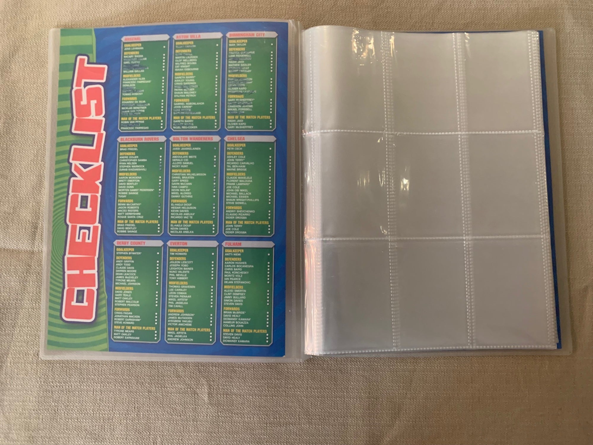 TOPPS MATCH ATTAX 2007/08 - ORGINAL SAMLEPERM - MED PERSONLIG RABATTKODE