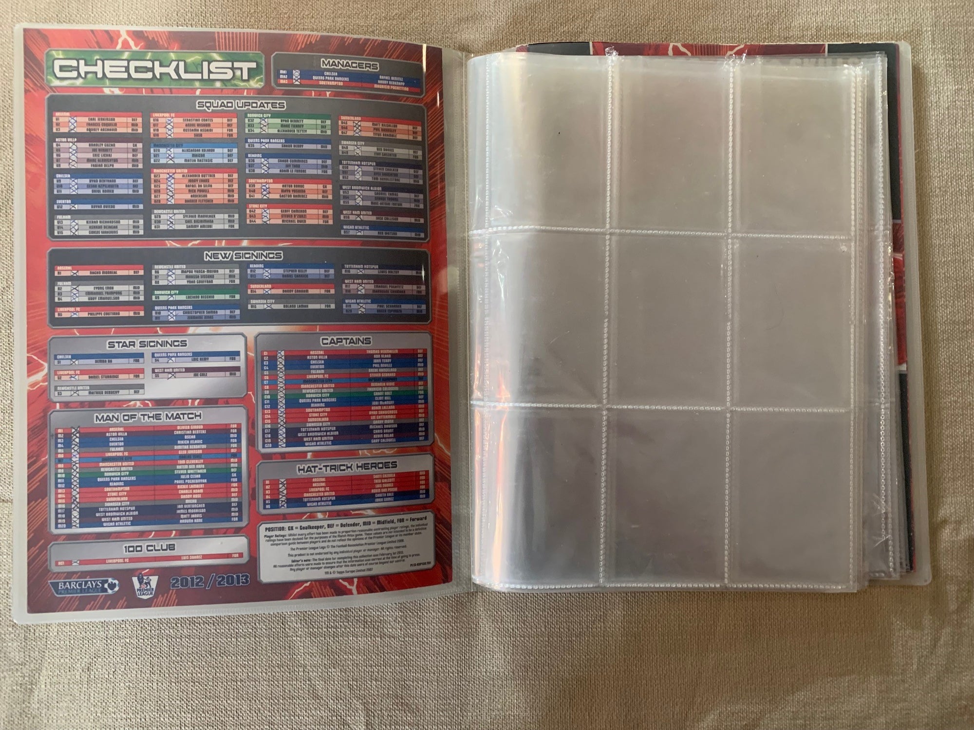 TOPPS MATCH ATTAX 2012/13 - EXTRA - ORGINAL SAMLEPERM - MED PERSONLIG RABATTKODE