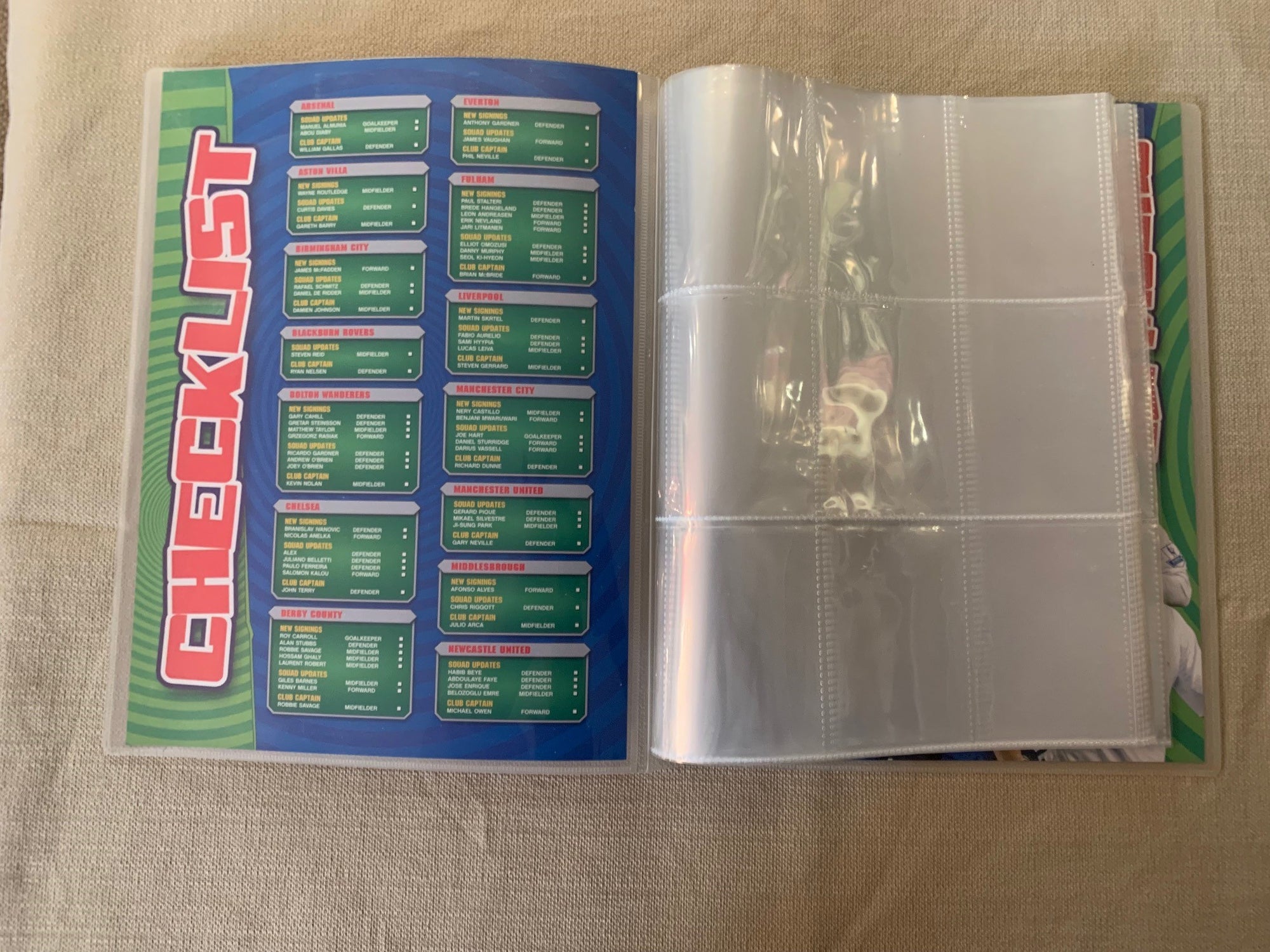 TOPPS MATCH ATTAX 2007/08 - EXTRA - ORGINAL SAMLEPERM - MED PERSONLIG RABATTKODE