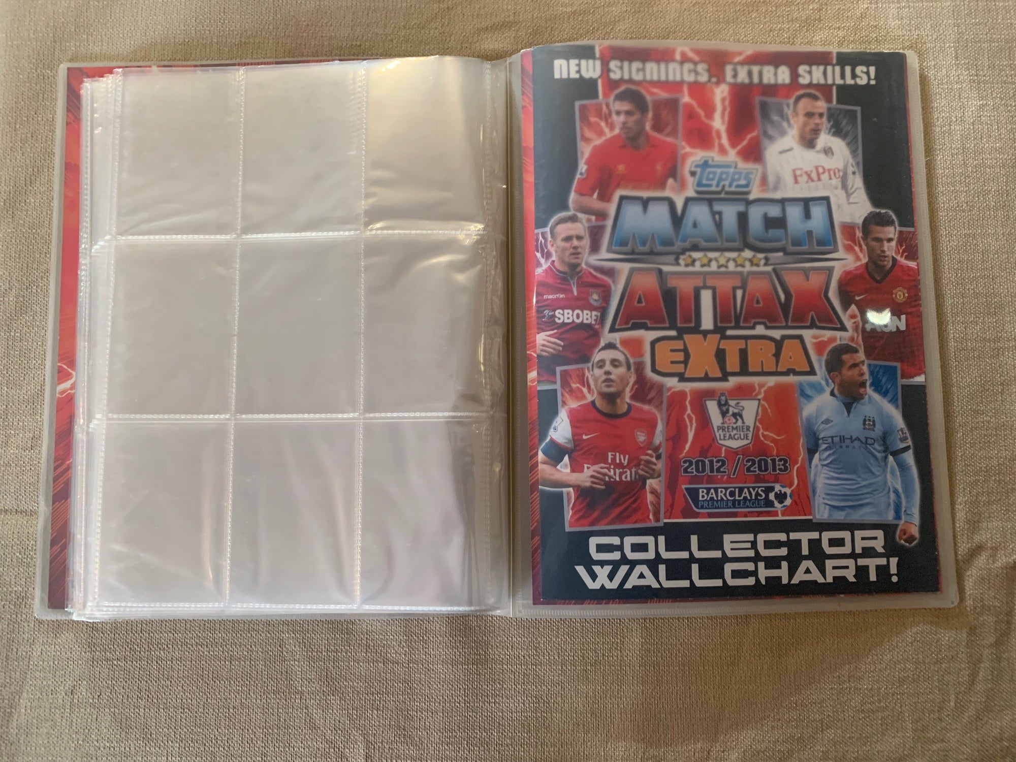 TOPPS MATCH ATTAX 2012/13 - EXTRA - ORGINAL SAMLEPERM - MED PERSONLIG RABATTKODE