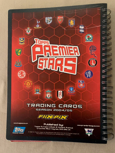 TOPPS PREMIER STARS 2004/05