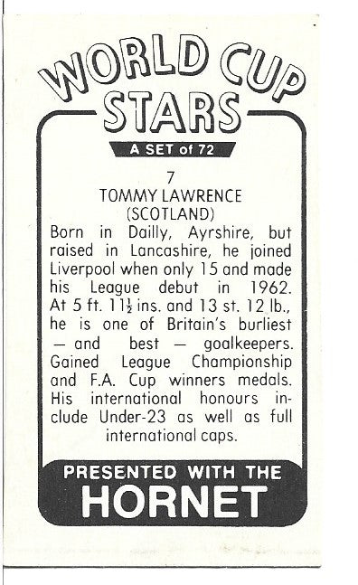 07. TOMMY LAWRENCE - LIVERPOOL & SCOTLAND