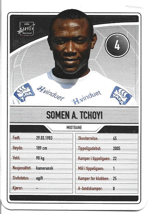 ODD GRENLAND - SOMEN A. TCHOYI