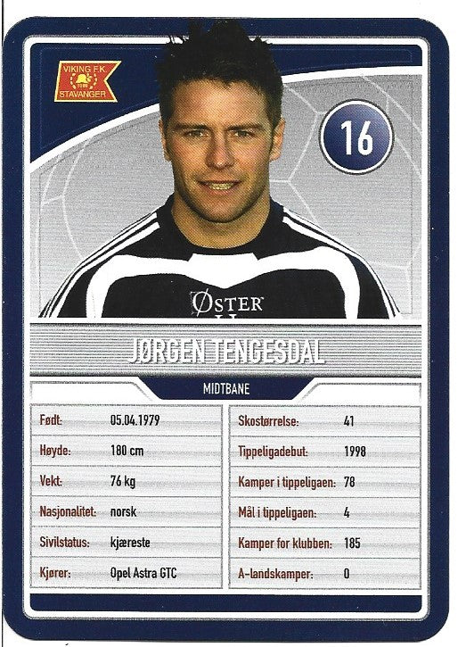 VIKING FK - JØRGEN TENGESDAL