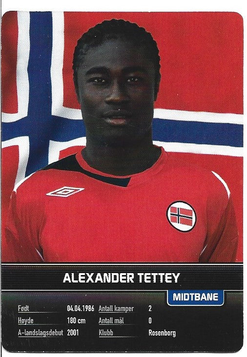 A-LANDSLAGET - HERRER - ALEXANDER TETTEY