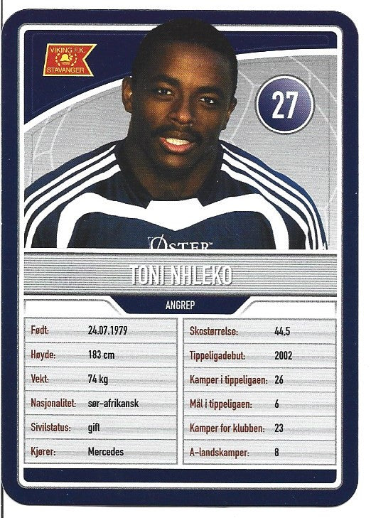 VIKING FK - TONI NHLEKO