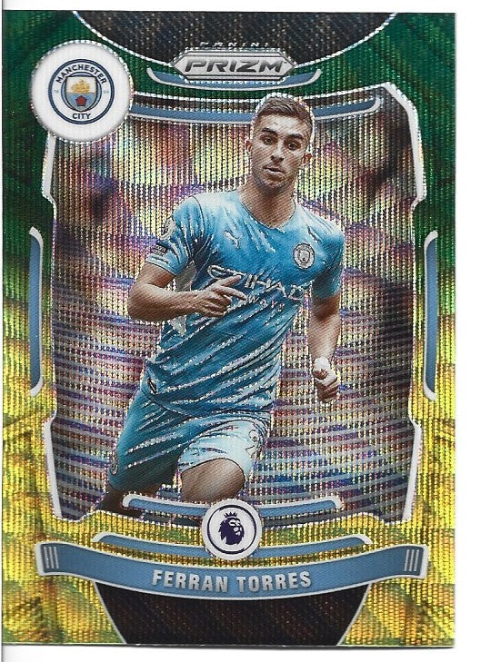 014. FERRAN TORRES - MANCHESTER CITY - GREEN & GOLD