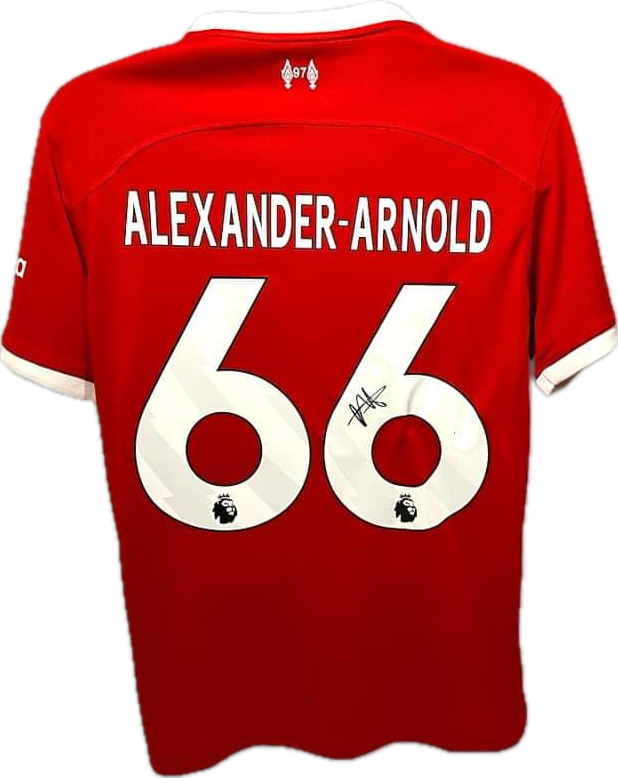 TRENT ALEXANDER-ARNOLD - SIGNERT DRAKT MED EKTEHETSBEVIS/COA