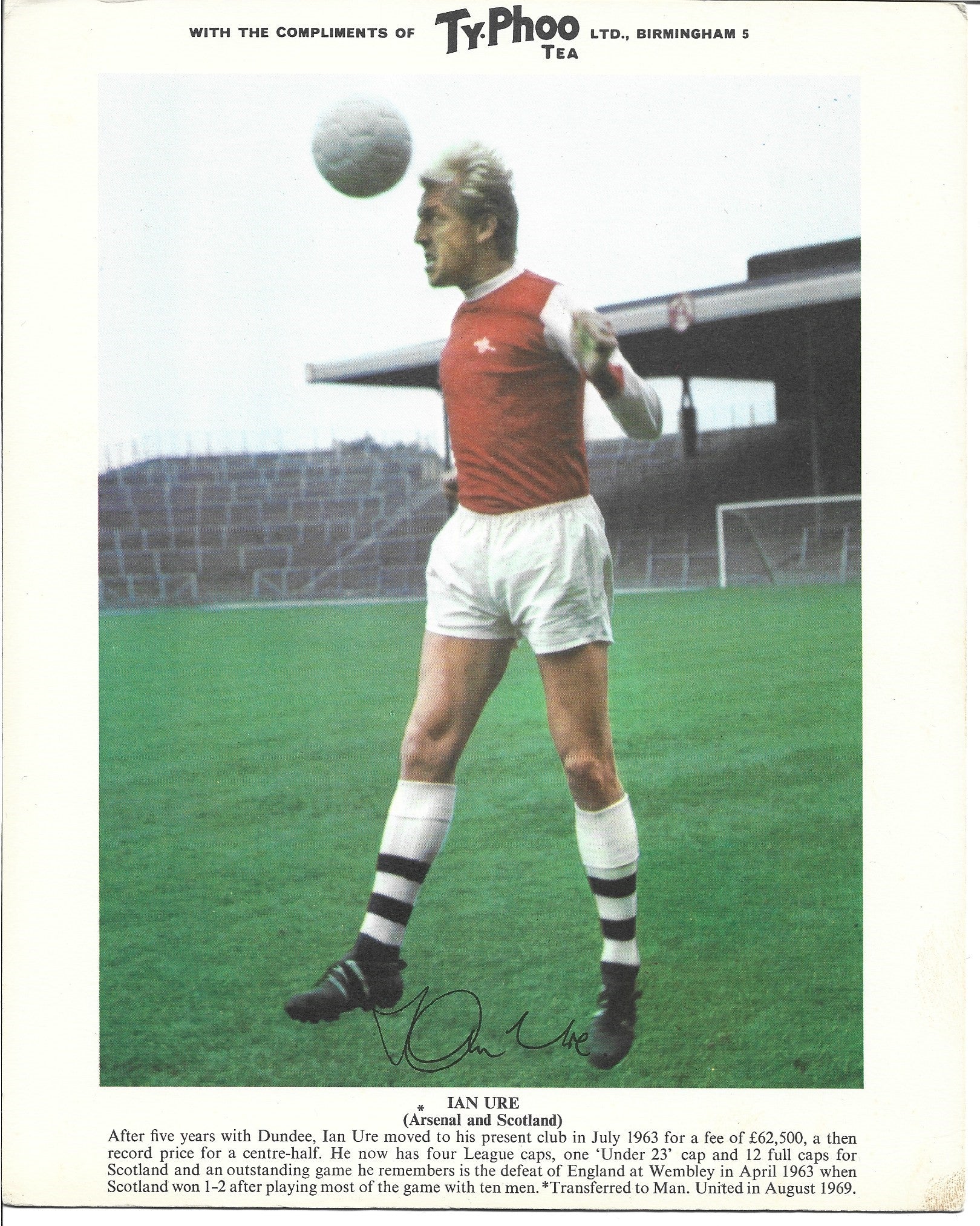 IAN URE - ARSENAL