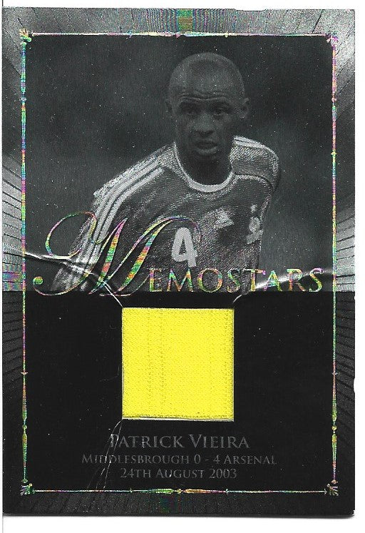 M26 - PATRICK VIEIRA - ARSENAL - FUTERA MEMOSTARS - #100