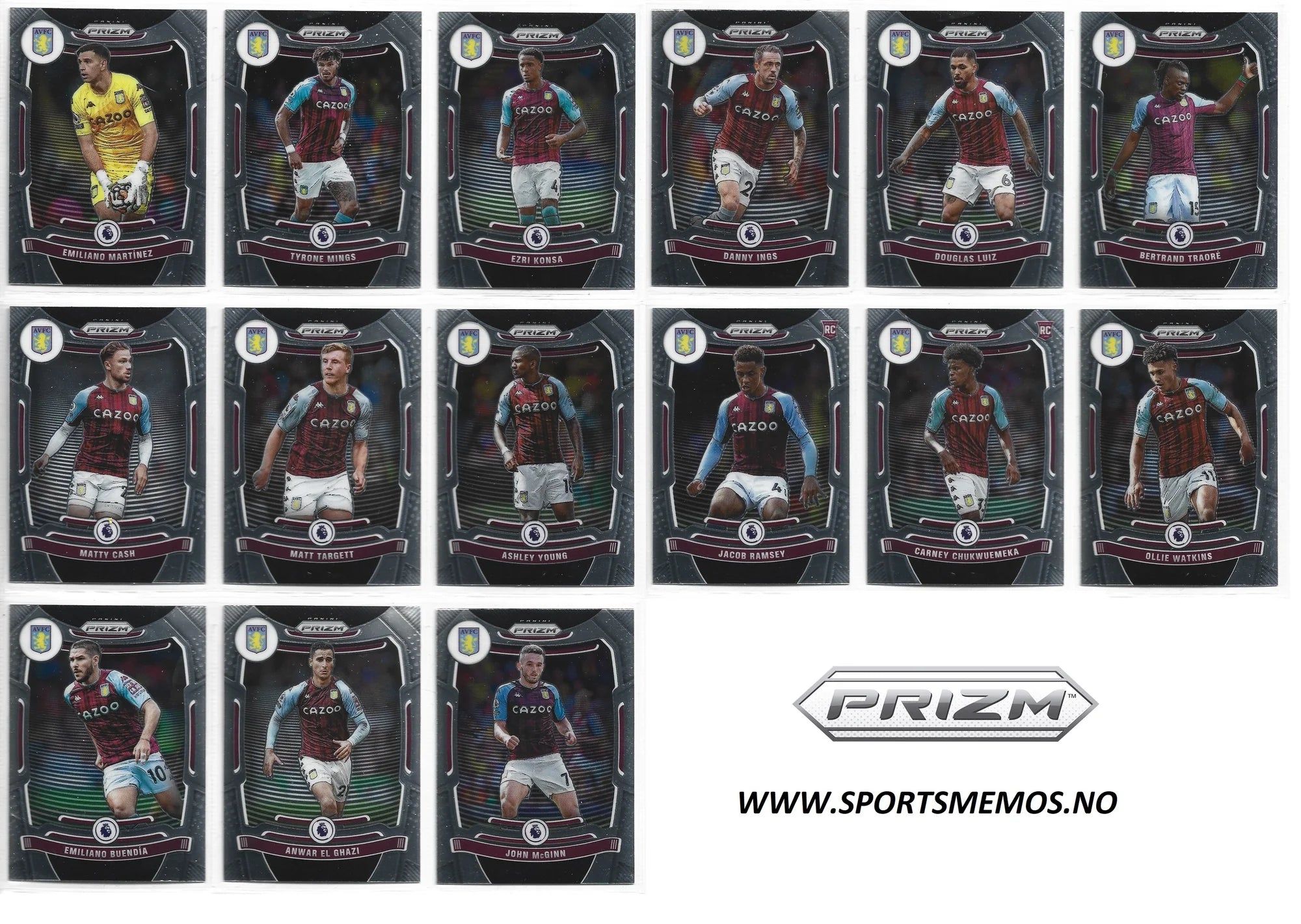 ASTON VILLA - "HIGH-END" LOT - PRIZM OG MOSAIC