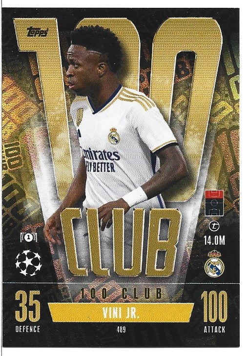 489. VINI JR. - REAL MADRID - 100 CLUB