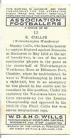 12. S. CULLIS - WOLVERHAMPTON WANDERERS