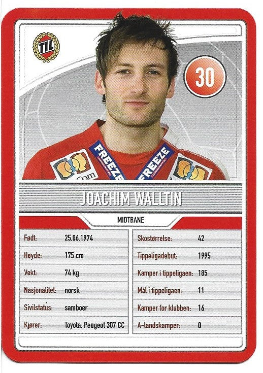 TROMSØ IL - JOACHIM WALLTIN