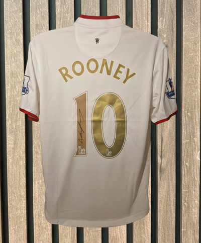 WAYNE ROONEY - SIGNERT DRAKT MED EKTEHETSBEVIS/COA