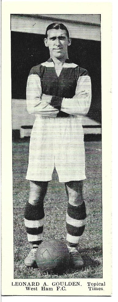 LEONARD A. GOULDEN - WEST HAM F.C