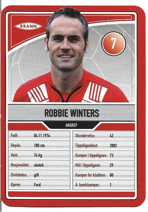 BRANN - ROBBIE WINTERS