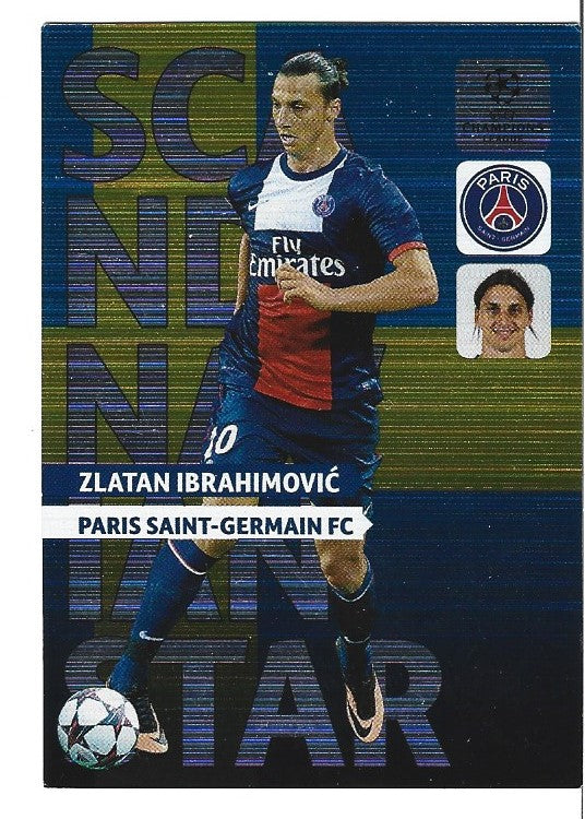 ZLATAN IBRAHIMOVICH - PARIS SAINT-GERMAIN - SCANDINAVIAN STAR