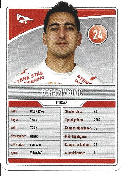FREDRIKSTAD FK - BORA ZIVKOVIC