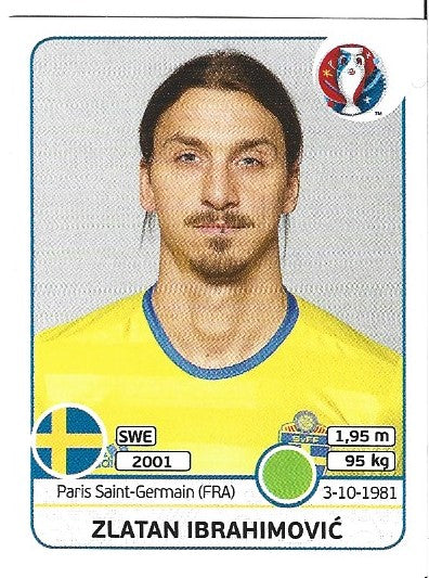 567. ZLATAN IBRAHIMOVIC - SWEDEN