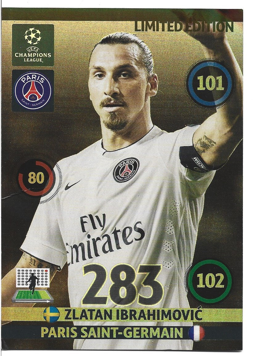 LE-2014.  ZLATAN IBRAHIMOVICH - PARIS SAINT-GERMAIN
