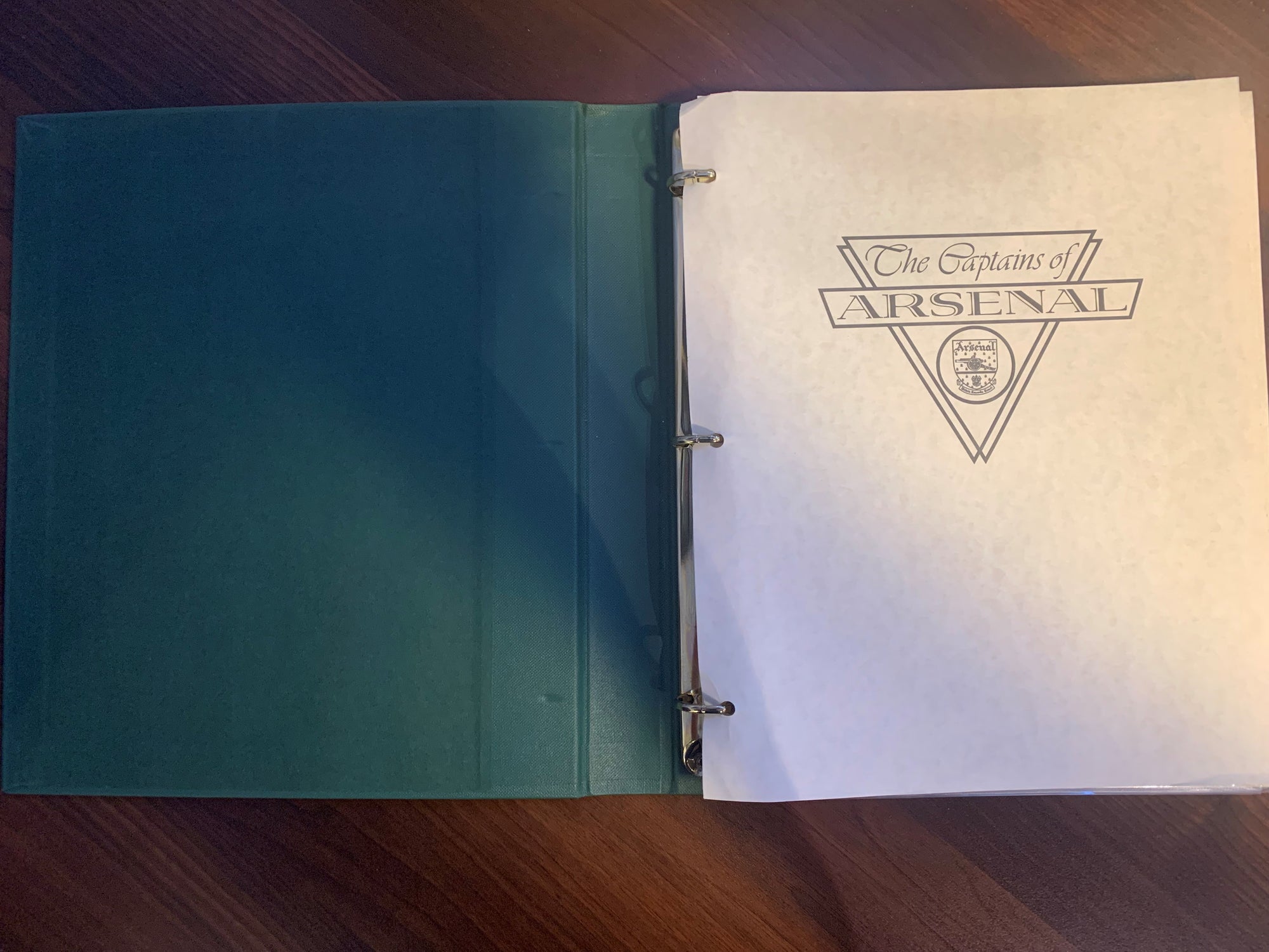 THE CAPTAINS OF ARSENAL - KOMPLETT SETT MED FUTERA PLATINUM 1998