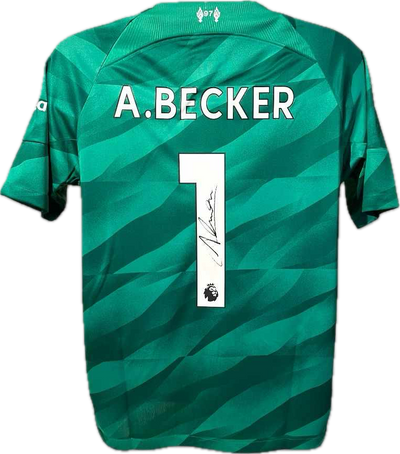 ALISSON BECKER - SIGNERT DRAKT MED EKTEHETSBEVIS/COA