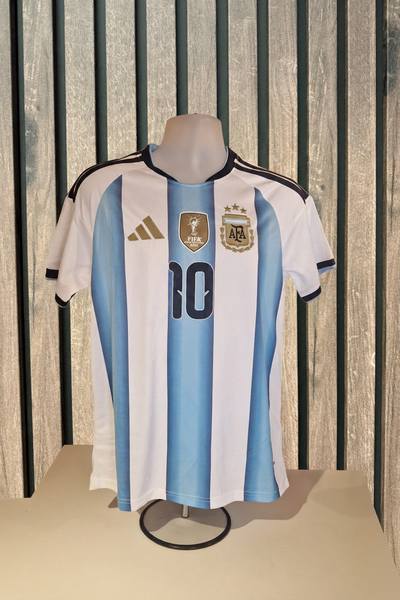 Argentina Shirt on Wooden Background