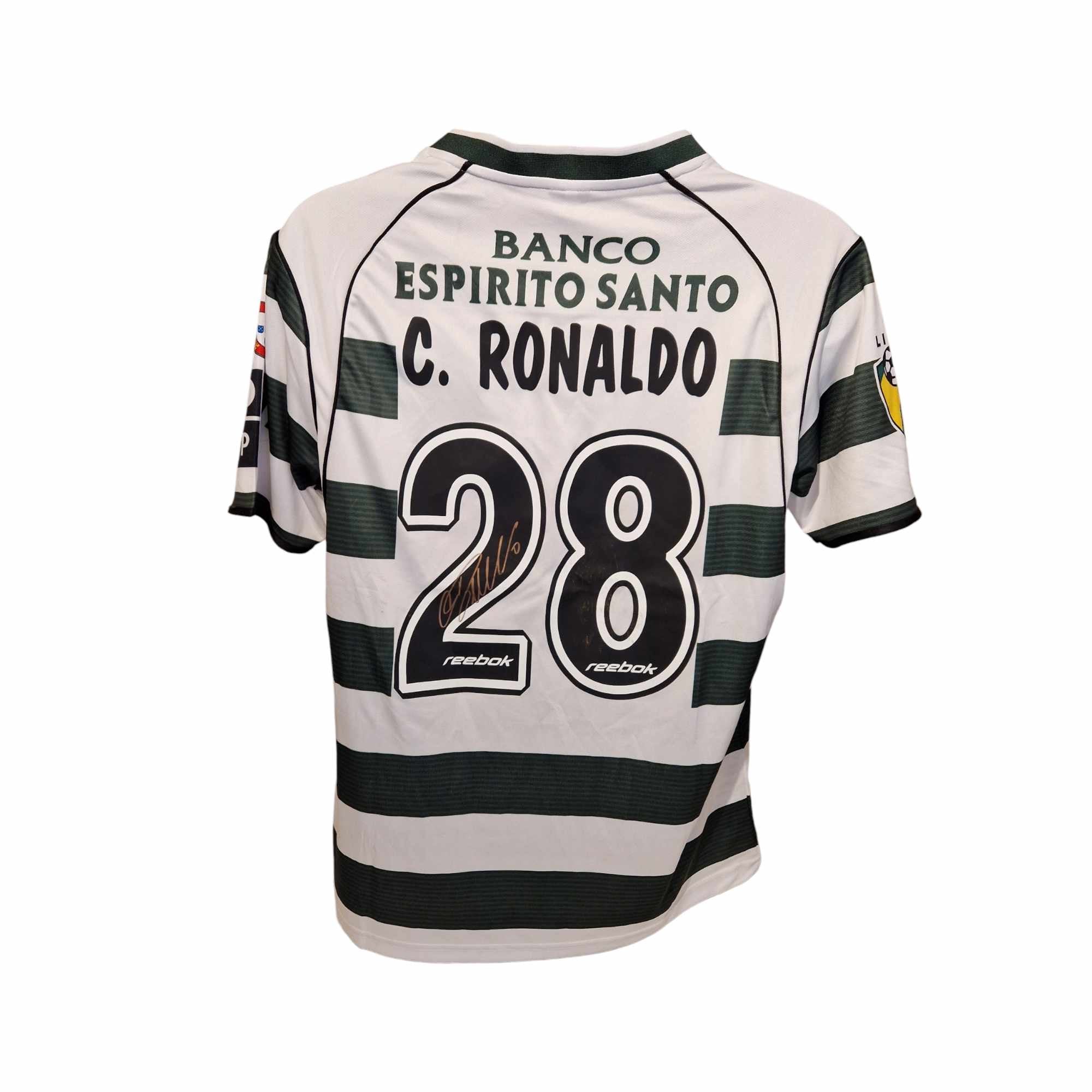 CRISTIANO RONALDO - SIGNERT DRAKT MED EKTEHETSBEVIS/COA
