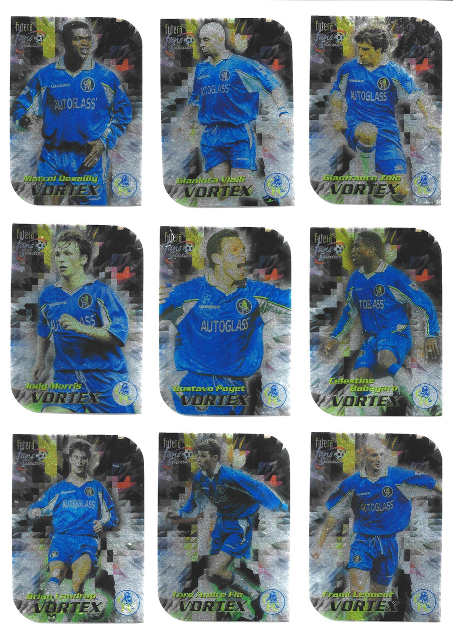 CHELSEA - KOMPLETT LAGSETT MED FUTERA - VORTEX CROME DIECUT