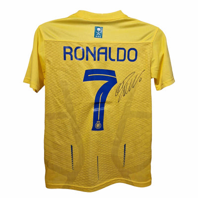 CRISTIANO RONALDO - SIGNERT DRAKT MED EKTEHETSBEVIS/COA