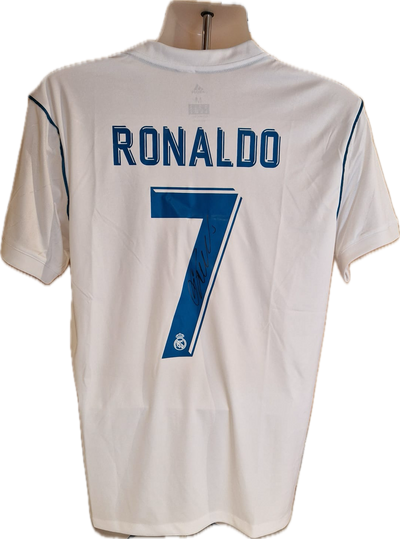 CRISTIANO RONALDO - SIGNERT DRAKT MED EKTEHETSBEVIS/COA