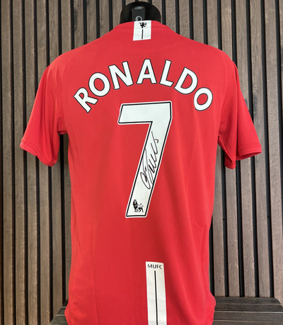 CRISTIANO RONALDO - SIGNERT DRAKT MED EKTEHETSBEVIS/COA