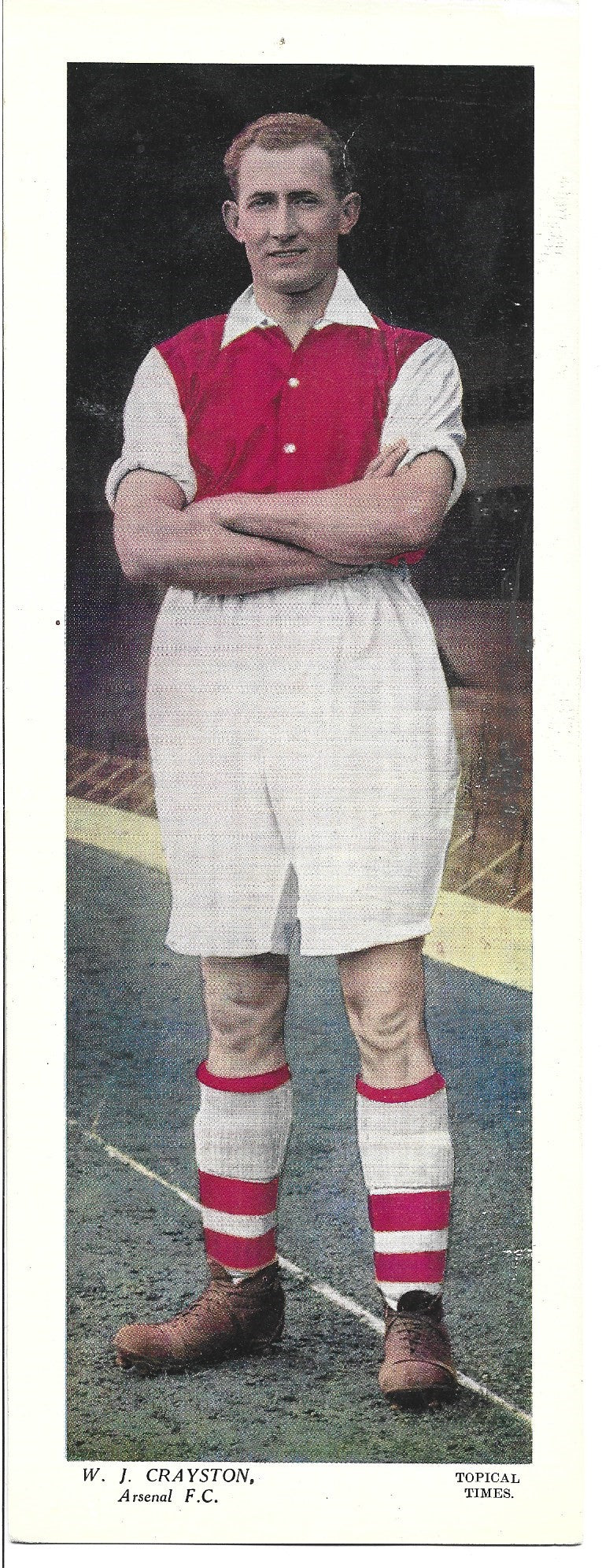 W.J. CRAYSTON - ARSENAL F.C