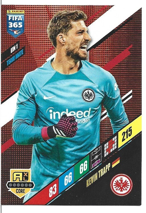 244.  EIN 1.  Kevin Trapp  - Eintracht Frankfurt