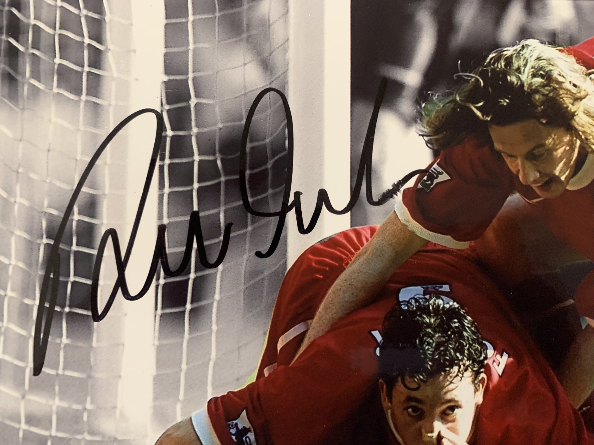 ROBBIE FOWLER - SIGNERT BILDE MED EKTEHETSBEVIS/COA