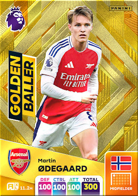 001. MARTIN ØDEGAARD - ARSENAL - GOLDEN BALLER