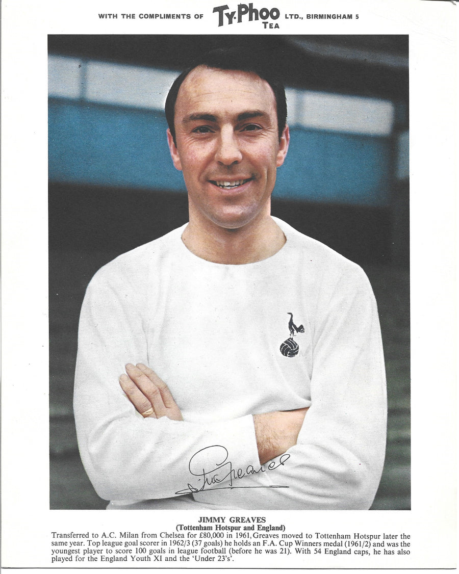 JIMMY GREAVES - TOTTENHAM HOTSPUR