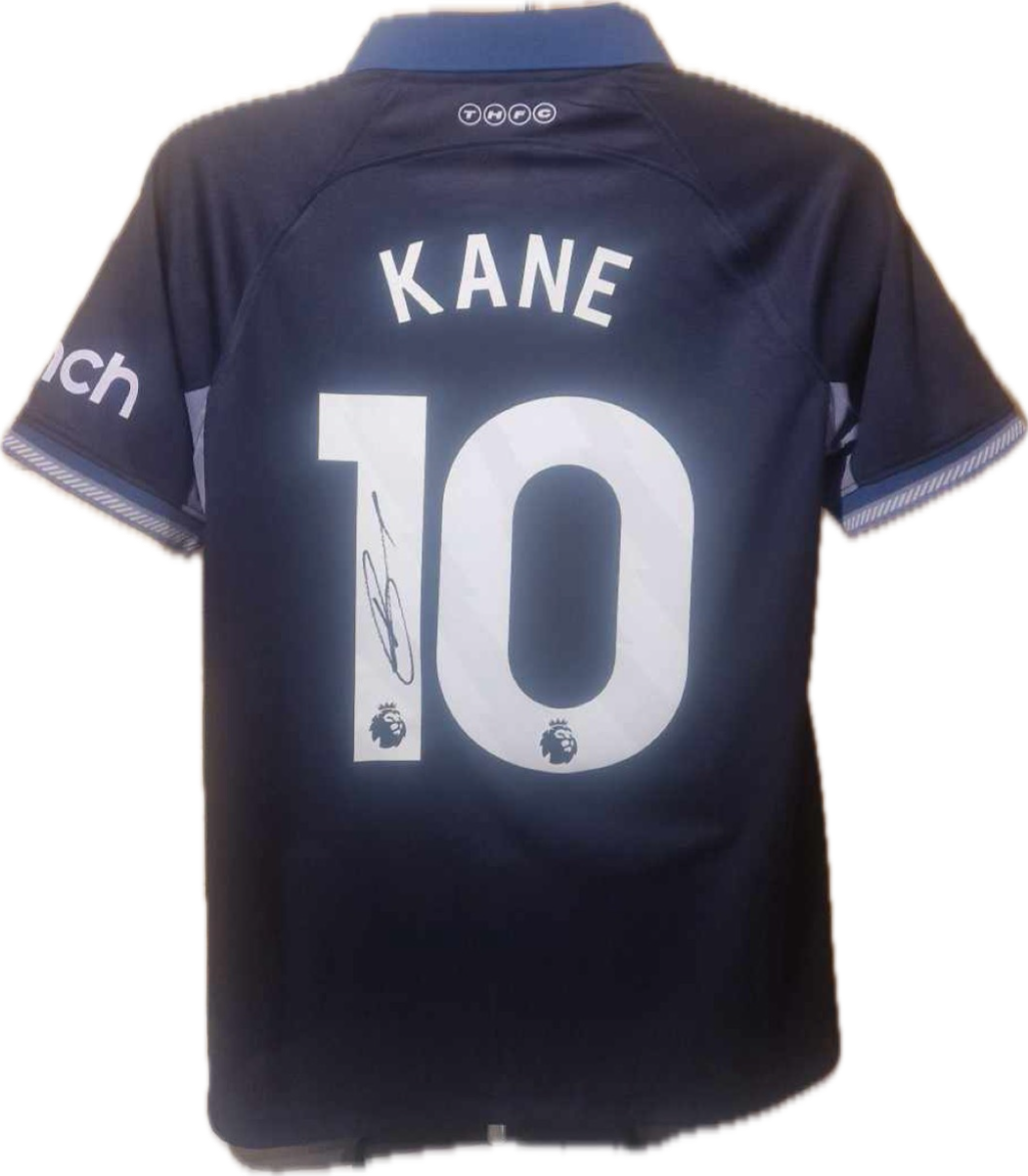 HARRY KANE - SIGNERT DRAKT MED EKTEHETSBEVIS/COA