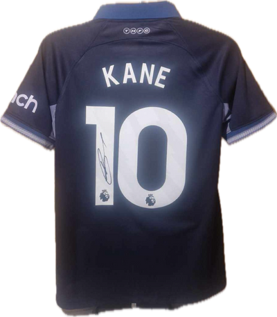 HARRY KANE - SIGNERT DRAKT MED EKTEHETSBEVIS/COA