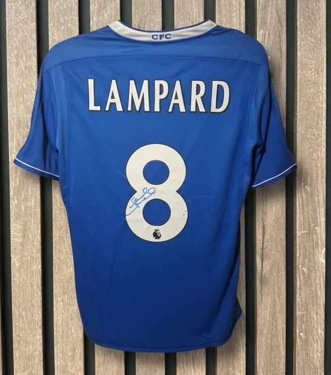 FRANK LAMPARD - SIGNERT DRAKT MED EKTEHETSBEVIS/COA