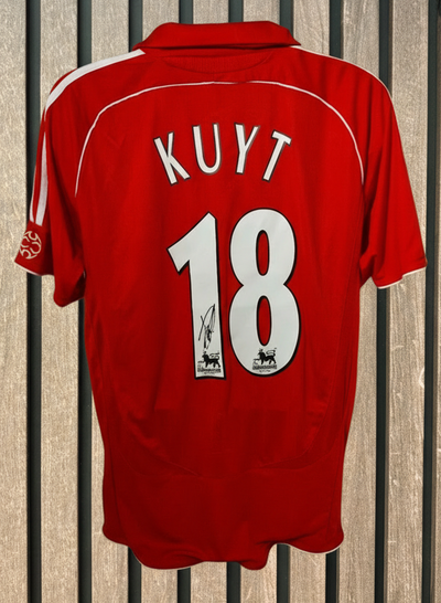 DIRK KUYT - SIGNERT DRAKT MED EKTEHETSBEVIS/COA