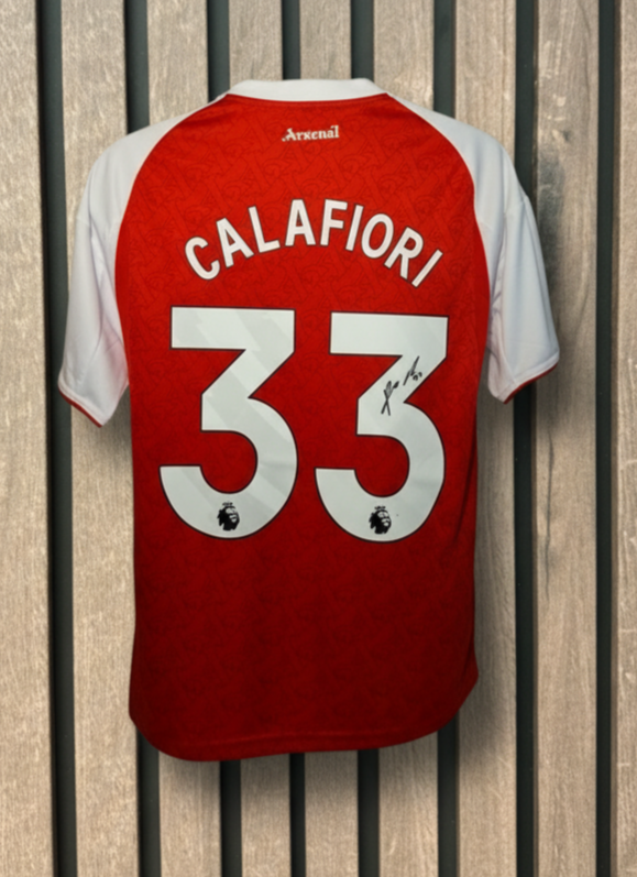 RICARDO CALAFIORI - SIGNERT DRAKT MED EKTEHETSBEVIS/COA