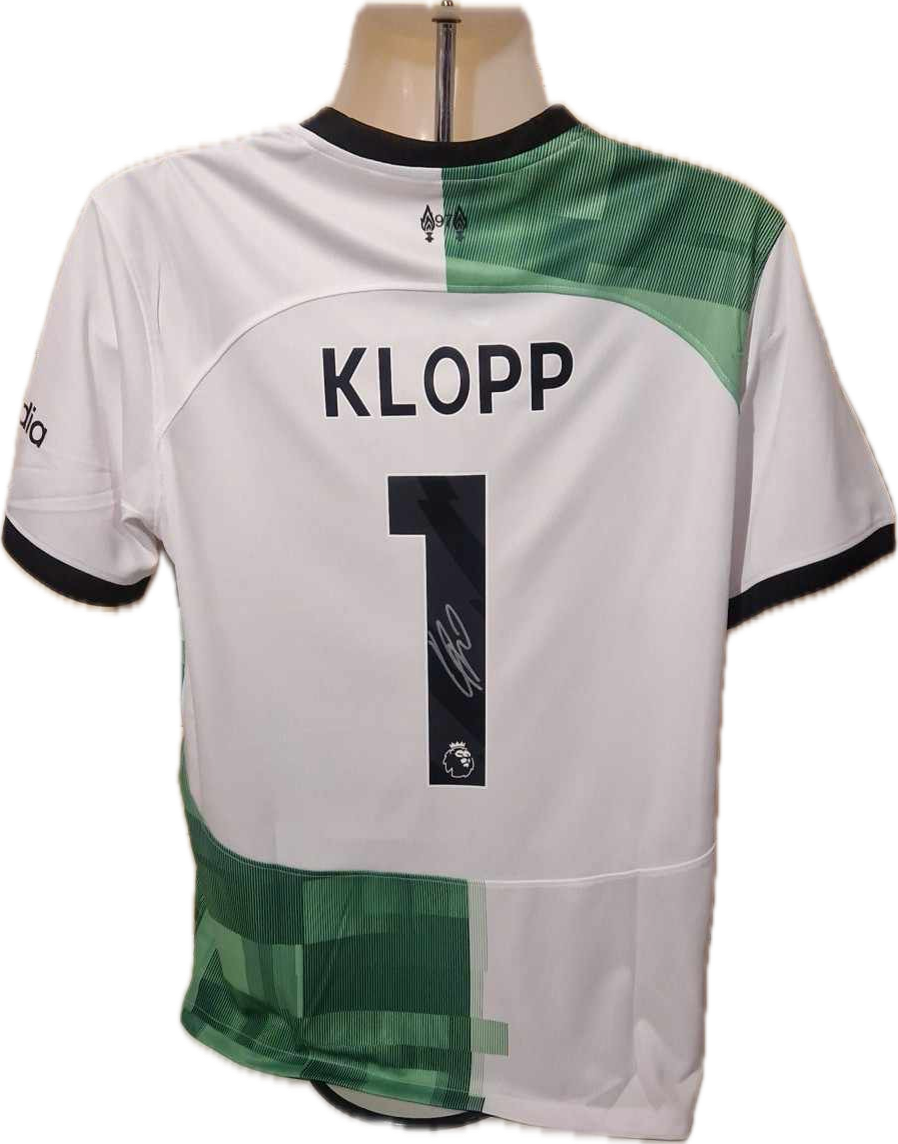 JURGEN KLOPP - SIGNERT FRAKT MED EKTEHETSBEVIS/COA