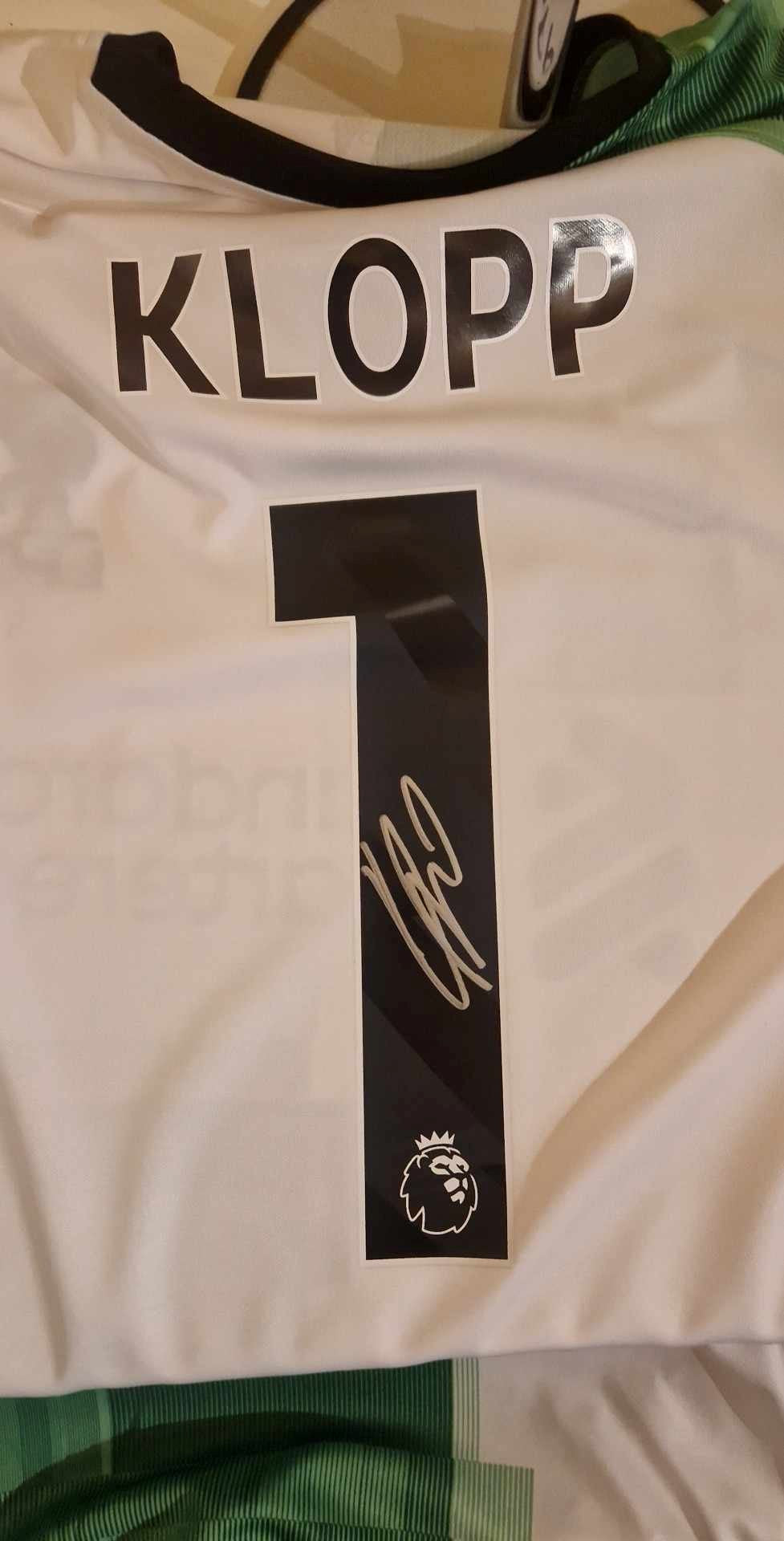JURGEN KLOPP - SIGNERT FRAKT MED EKTEHETSBEVIS/COA