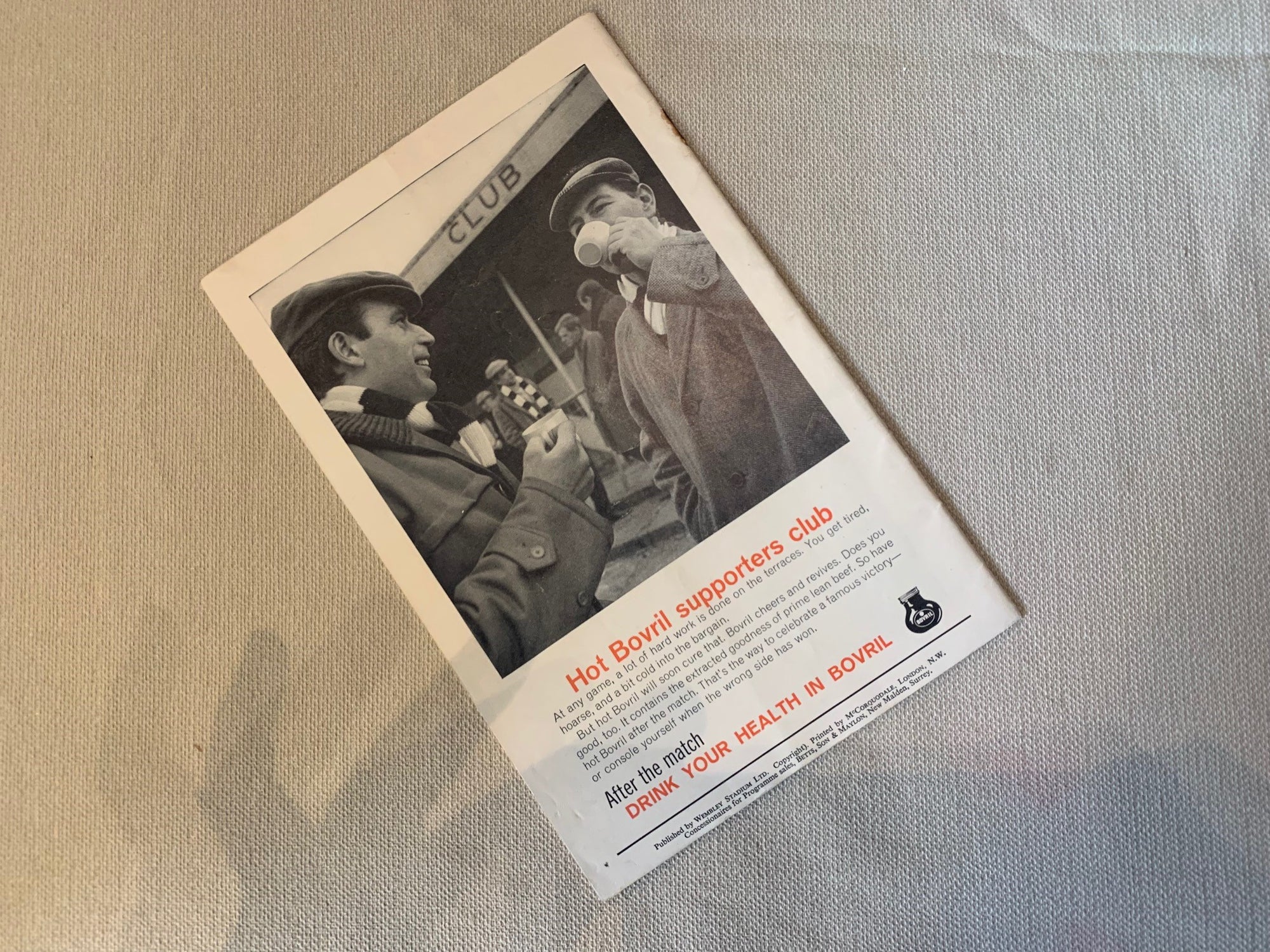 LIVERPOOL - 1965-05-01 - LEEDS UNITED - LIVERPOOL - FINAL TIE - FA CUP FINAL 1965