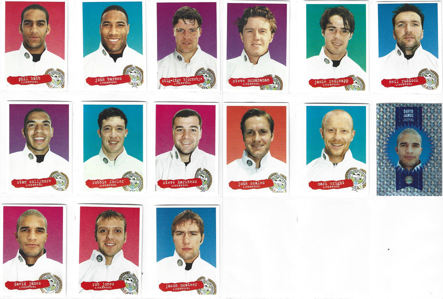 LIVERPOOL -  LAGSETT - PANINI PROFESSIONAL FOOTBALL ASSOCIATION